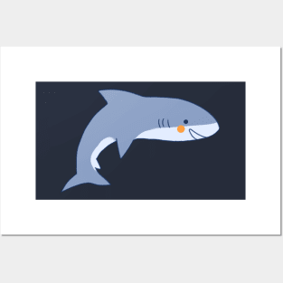 Cute Shark Posters and Art